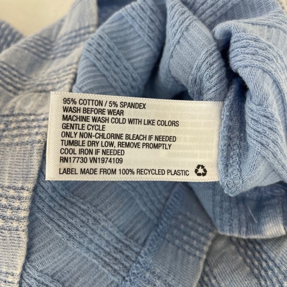 Universal Threads Goods Co. Tank Top Blue Women’s Size Medium NEW - Picture 2 of 8